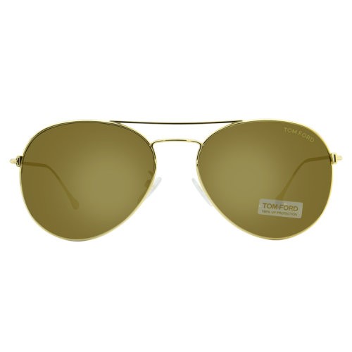 Tom Ford/汤姆福特 复古 飞行员 蛤蟆镜 全框 女士 太阳镜 反光镜片 4色可选 墨镜 眼镜 TF551-K 57mm Tom Ford 汤姆福特