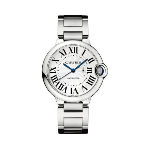 【新品手表】 CARTIER/卡地亚 22年秋冬新款 七夕蓝气球系列 男女同款白色表盘自动机械机芯精钢表壳表带腕表36毫米WSBB0048