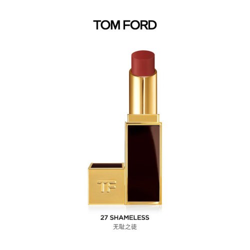 TOM FORD汤姆福特「经典细黑管」唇膏口红3.3g TF口红缎光复古（-化妆品）